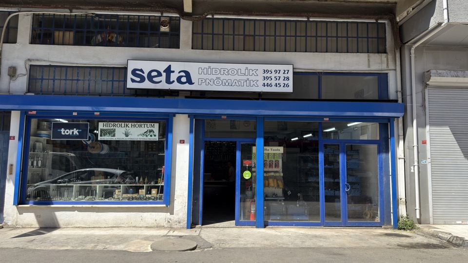 Seta Hidrolik ürün deposu