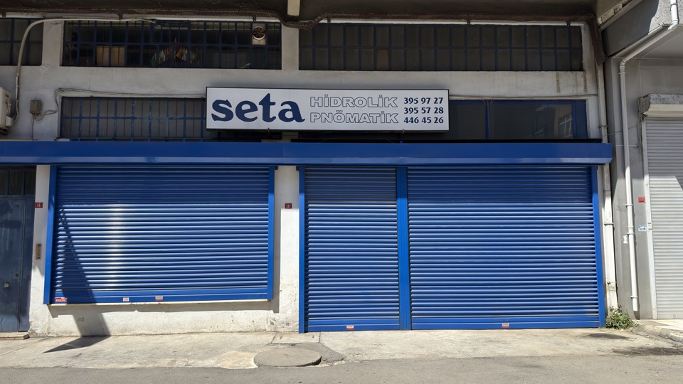 Seta Hidrolik mağaza iç görünüm